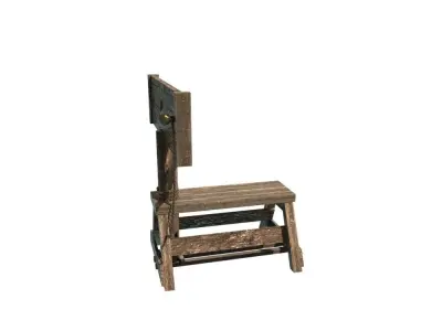 Stocks Low-poly 3D model