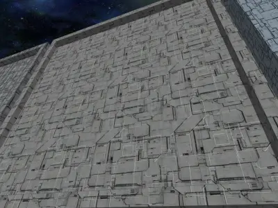 20 Seamless Sci-fi Panels - Fine Grid Texture