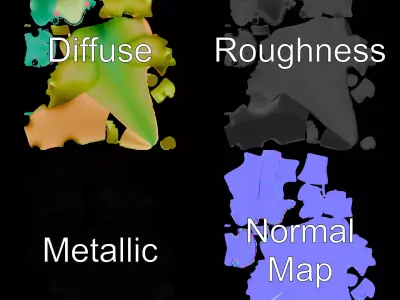 Smiling Green Dinosaur model pack Low-poly 3D model