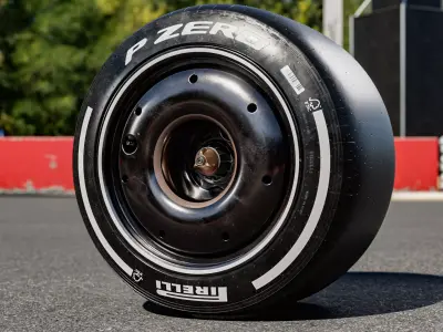 Pirelli Formula 1 2026 Rear SOFT 375 35 R18 3D model