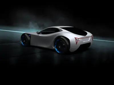 CeGo Raiju Electric Concept Car- a TVR concept 3D model