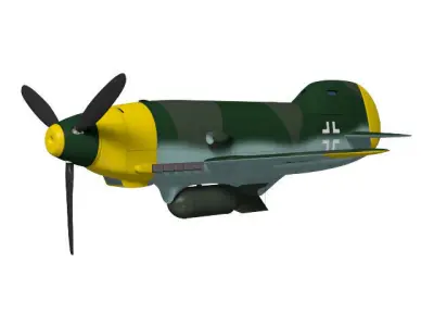 Hutter Hu 136 3D model