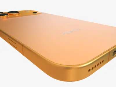 Honor 600 Pro Orange 3D model