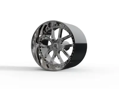 ASANTI AF150 WHEEL 3D MODEL 3D model