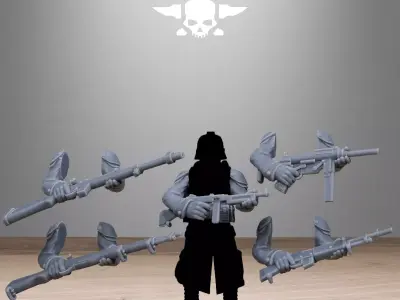 GrimGuard American Weapon Pack 3D print model