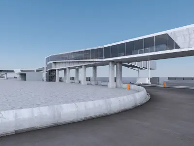 Port Terminal 3D model