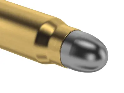 Bullet 30 MAUSER  Low-poly 3D model