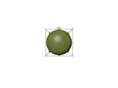 little boy atomic bomb 3D model