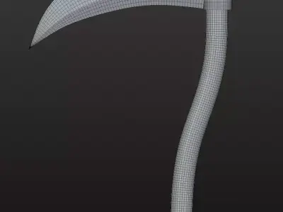 raw weapon pack Low-poly 3D model