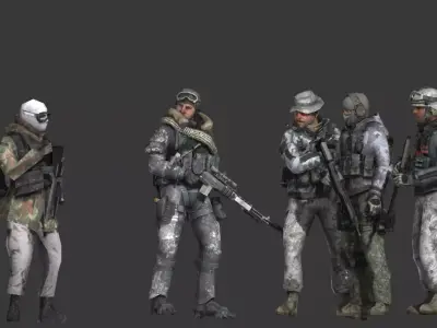 Snowfall Convoy 29 3D model