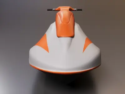 Ultra-realistic 3D Jet Ski - Perfect for Games and Animations 3D model