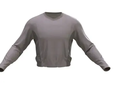 Tshirt 106 - All MH Bodies - UE5 Skeletons - Rigged Low-poly 3D model