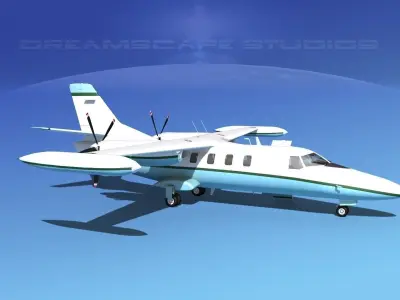 Dreamscape AF-44 Star Executive V07 3D model