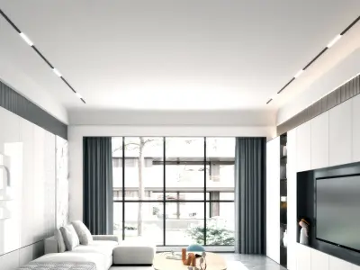 Guest Restaurant villa Modern Home 3D model