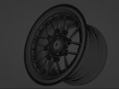 BBS rs2 3D model
