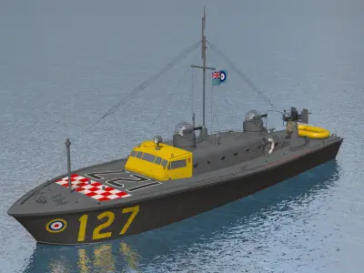 Type Two 63 ft HSL 3D model