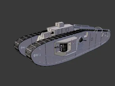 Mark VIII International 3D model