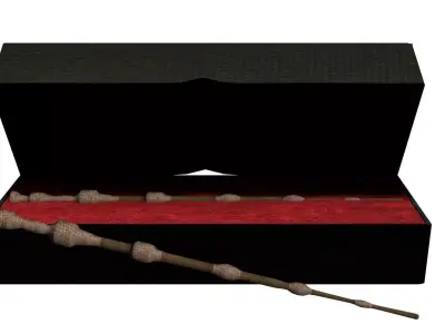 Albus Dumbeldor wand 3D model