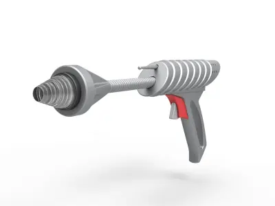 Laser pistol from Lost in Space TV series 1965 3D print model