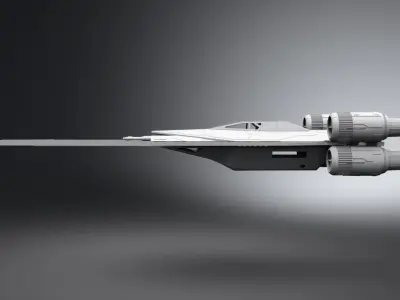 U Wing Scale Model 3D print model