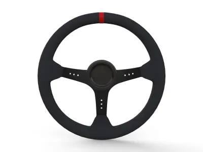 MOMO Steering Wheel 3D model