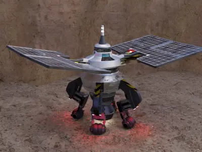 SATI concept design 3D model