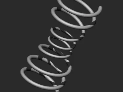 Springs IMM Brush Pack 8 in One 3D model