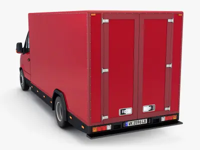 Mini Truck Box v 2 3D model