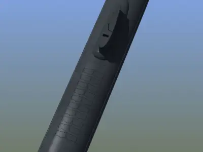 Typhoon Submarine Low-poly 3D model
