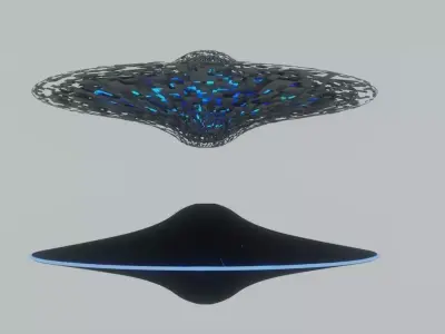 Saucer 2 and Saucer 2 advanced Free 3D model