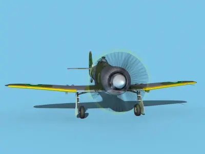 Hawker Tempest MKII PAF 3D model
