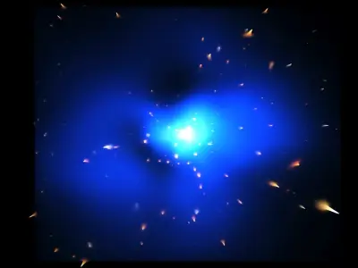 Phoenix Cluster 3D model