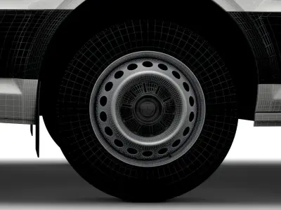 Volkswagen Crafter Startline 2020 wheel 3D model