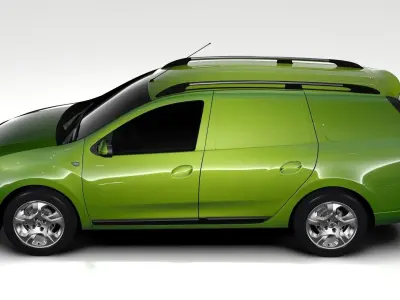 Dacia Logan VAN 2016 3D model