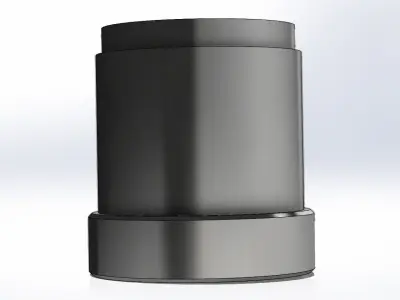 Elemento Luminoso Azul Schneider XVBC5B6 Blue Luminous Element 3D model