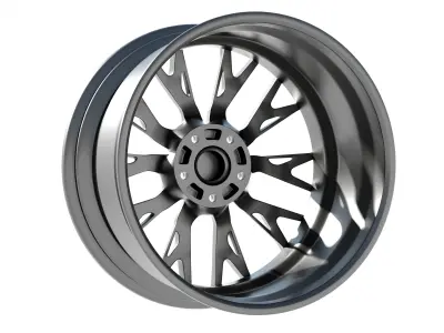 305FORGED FT118 Low-poly 3D model