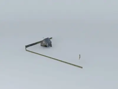 The Bourg Pol church Free 3D model