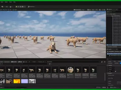 Eurasian Lynx Wild Cat Free 3D model