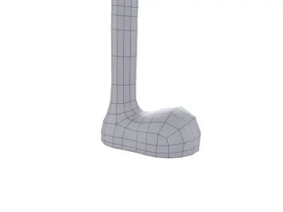 Leg 001 3D model