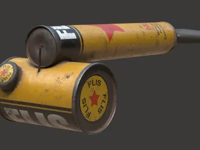 Vintage Insecticide Sprayer 3D model