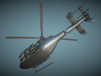 Bell 429 GlobalRanger - 3D Printable Model 3D print model