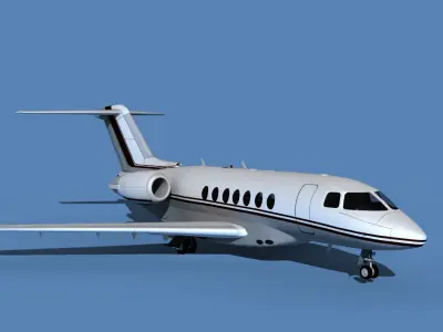 Hawker Siddley 4000 V12 3D model