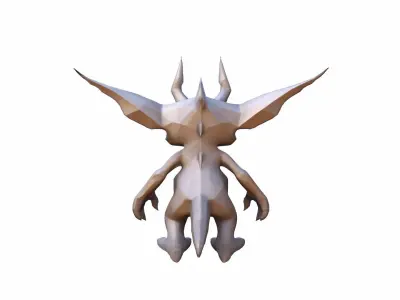 Fyrn Dragon 3d Model 3D model