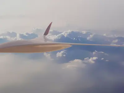 BWB Gleich Drone 3D model