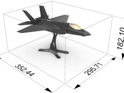F-35 Lightning II 3D print model