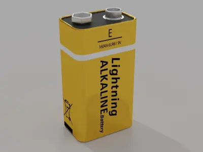 Common Battery 3D model