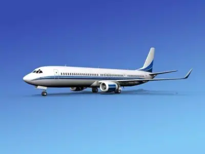 Boeing 737-900ER Corporate 5 3D model
