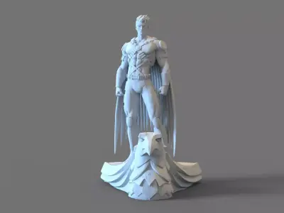 Red robin from Batman DC ComicsSTL files for 3d printing 3D print model