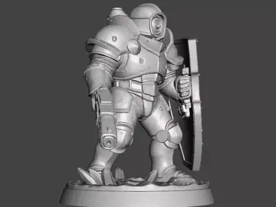 Heavy Strike Armor Guardian STL 3D print model