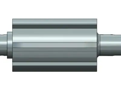 Mechanic piece 3D model